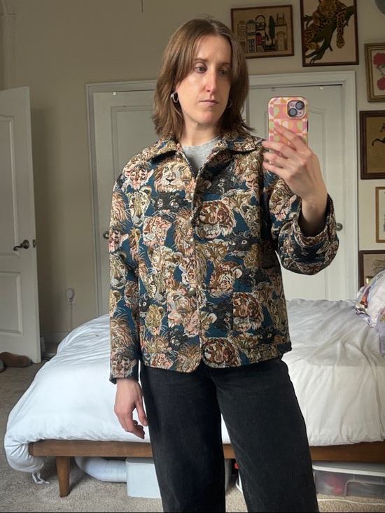 Vintage Jackets & Blazers - Japanese Vintage Big Cat Jacket